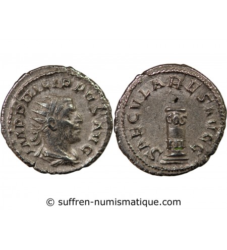 PHILIPPE Ier L'ARABE - ANTONINIEN 249 ROME
