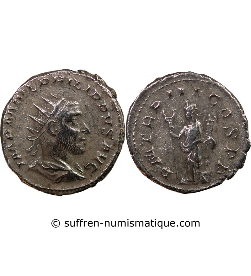 PHILIPPE Ier L'ARABE - ANTONINIEN 246 ROME