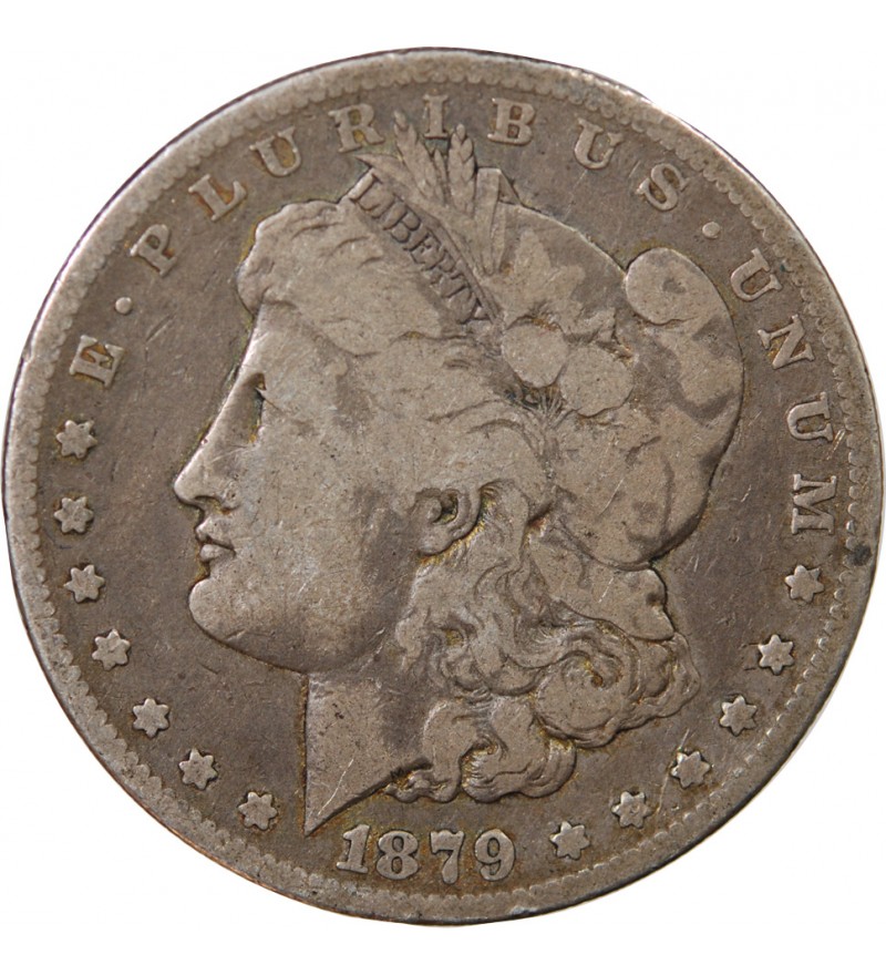 USA - MORGAN DOLLAR ARGENT 1879 PHILADELPHIE