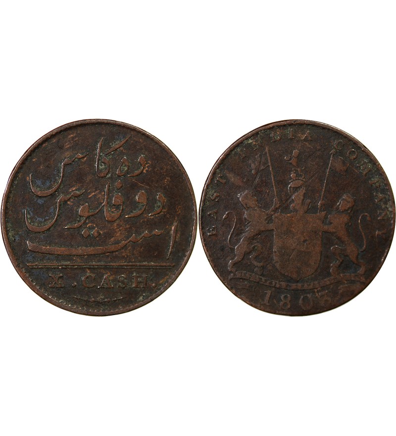 INDE, EAST INDIA COMPANY - 10 CASH 1803