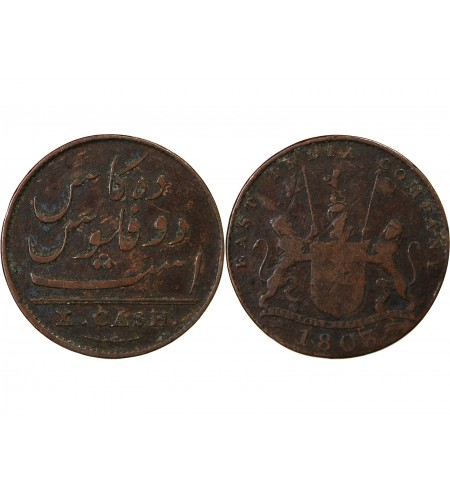INDE, EAST INDIA COMPANY - 10 CASH 1803