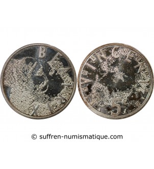 PAYS-BAS, BEATRIX - 5 EUROS ARGENT 2003 - VAN GOGH