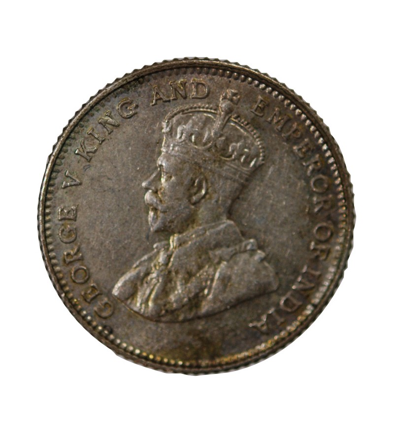 STRAITS SETTLEMENTS, GEORGES V - 10 CENTS ARGENT 1927