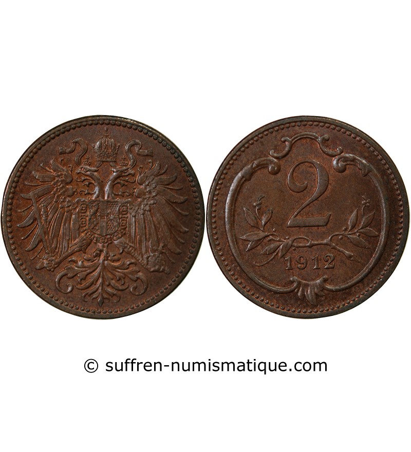 AUTRICHE, FRANÇOIS-JOSEPH Ier - 1 HELLER 1893