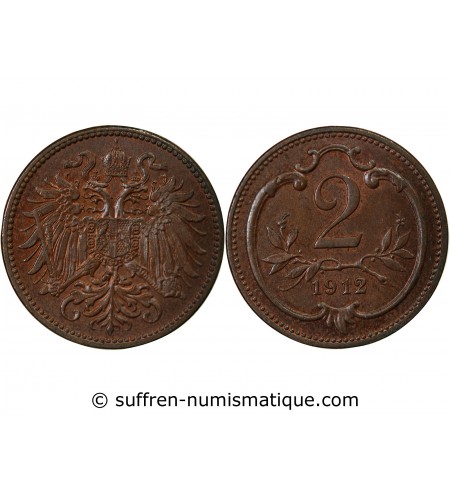 AUTRICHE, FRANÇOIS-JOSEPH Ier - 1 HELLER 1893