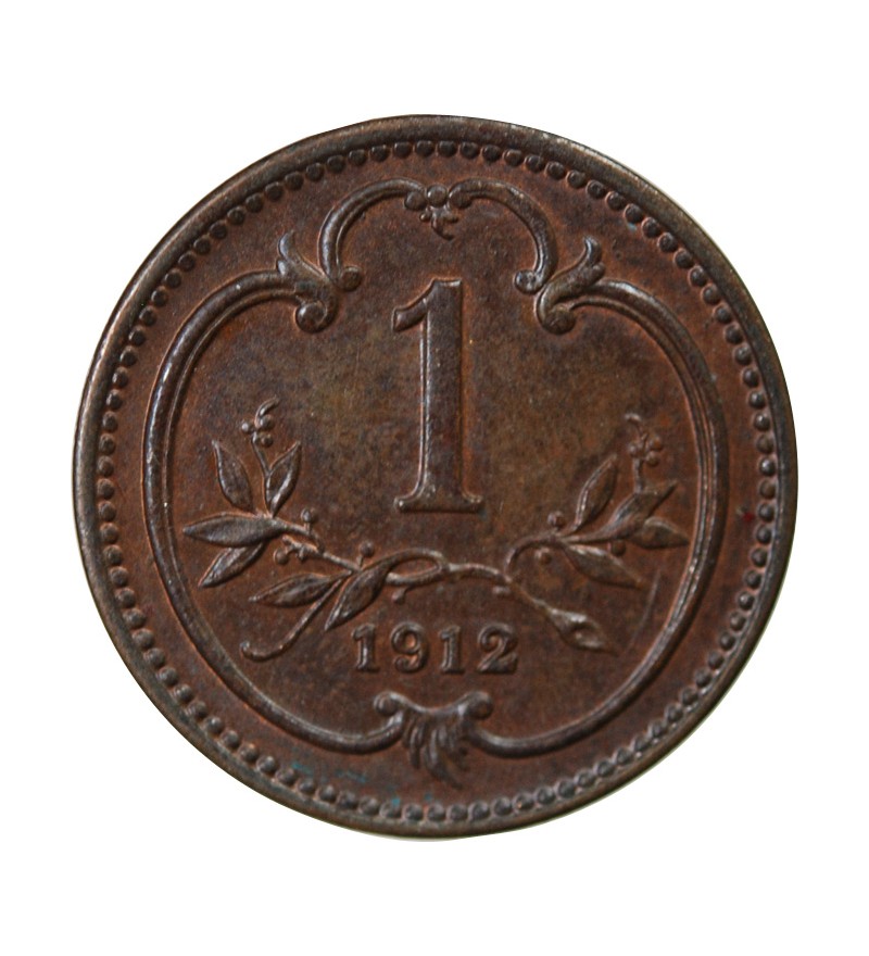 AUTRICHE, FRANÇOIS-JOSEPH Ier - 1 HELLER 1912