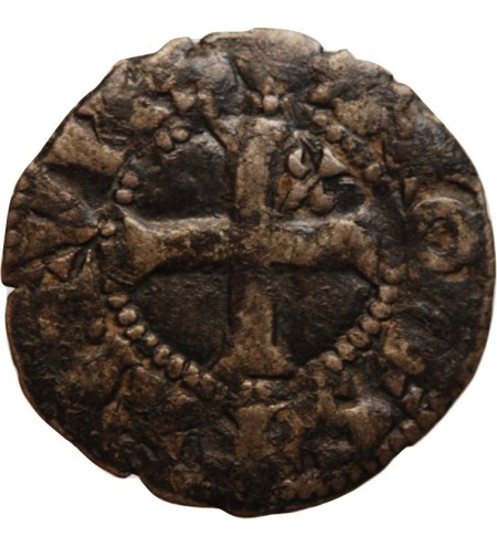 POITOU, ALPHONSE DE FRANCE - DENIER 1241 / 1271 1792 "Lefèvre Lesage & Cie"﻿