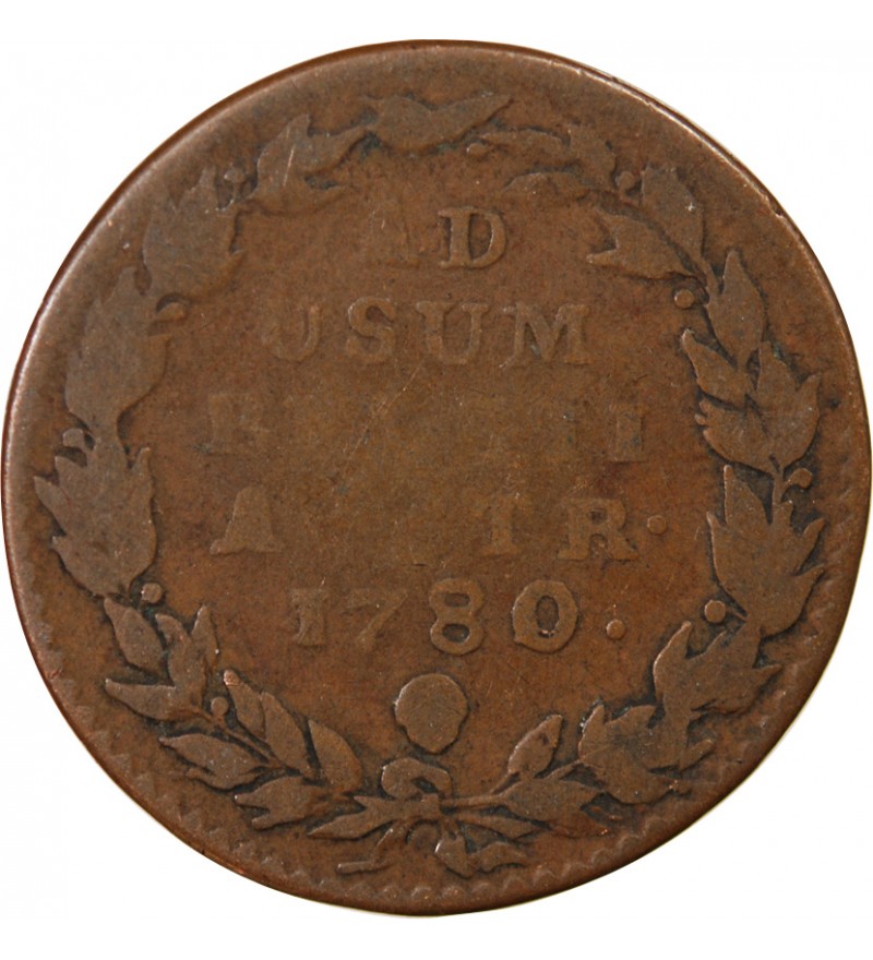 PAYS-BAS AUTRICHIENS - 2 LIARDS 1780 BRUXELLES