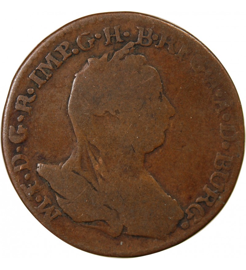 PAYS-BAS AUTRICHIENS - 2 LIARDS 1780 BRUXELLES