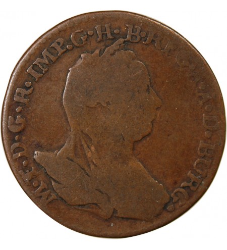 PAYS-BAS AUTRICHIENS - 2 LIARDS 1780 BRUXELLES