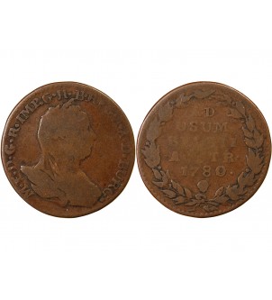 PAYS-BAS AUTRICHIENS - 2 LIARDS 1780 BRUXELLES 2