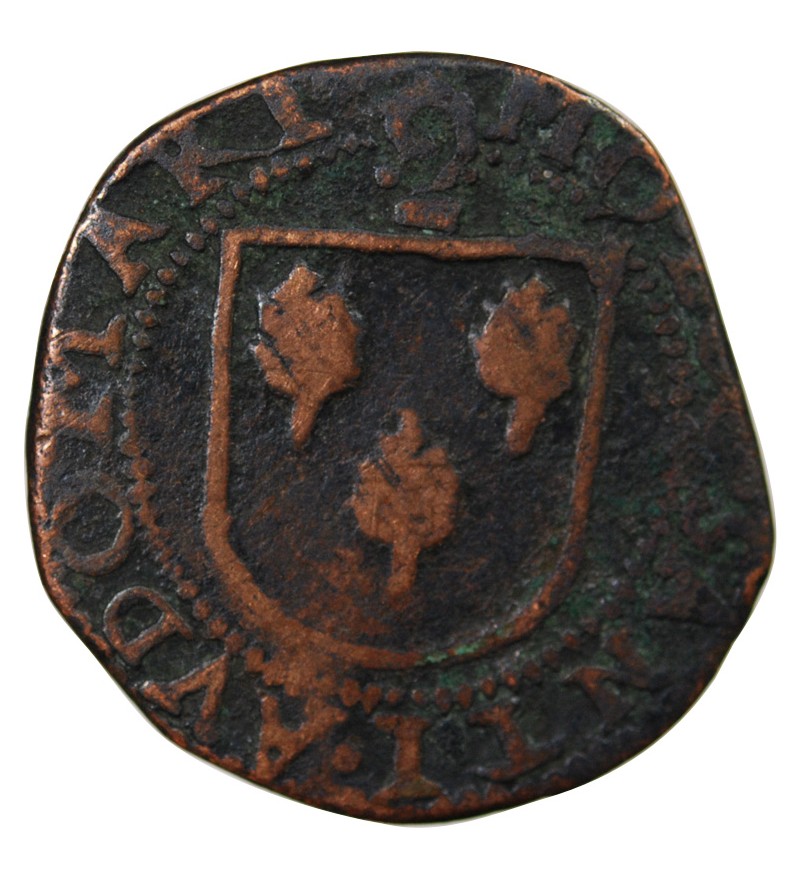 SAINT-OMER, CHAPITRE DE L'EGLISE – MÉREAU DE 12 DENIERS 1526