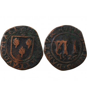 SAINT-OMER, CHAPITRE DE L'EGLISE – MÉREAU DE 12 DENIERS 1526 2