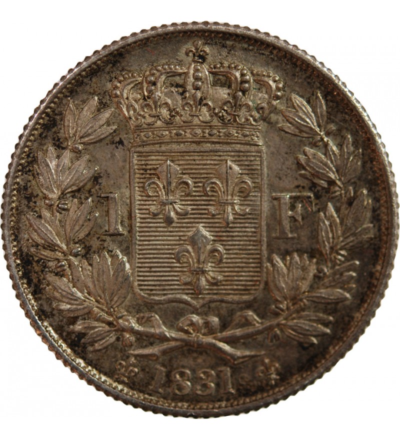 HENRI V - 1 FRANC ARGENT 1831