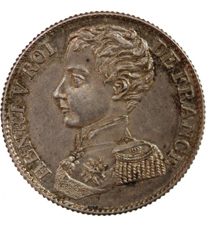 HENRI V - 1 FRANC ARGENT 1831