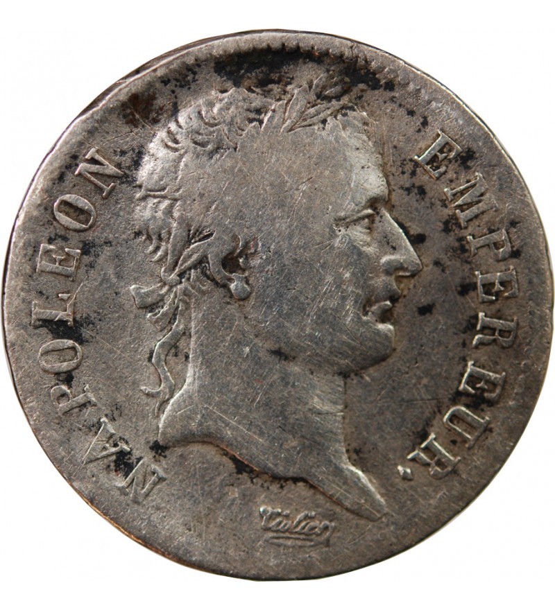 NAPOLEON Ier - 1 FRANC ARGENT 1811 T NANTES