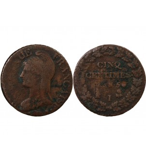 DUPRÉ - 5 CENTIMES AN 5 I LIMOGES 2