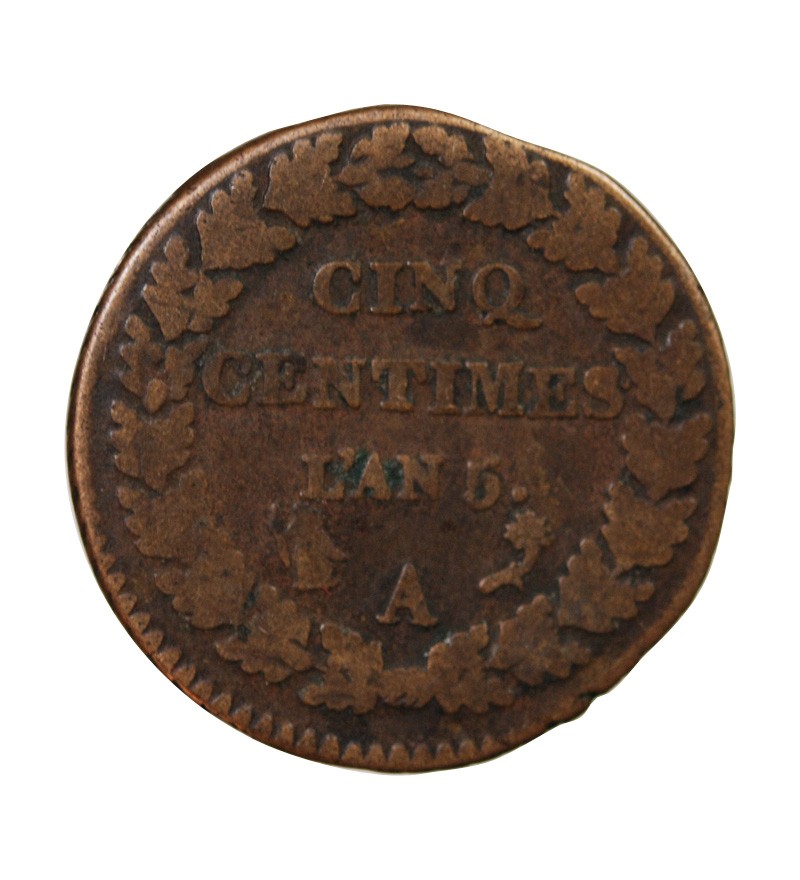 DUPRÉ - 5 CENTIMES AN 5 A PARIS