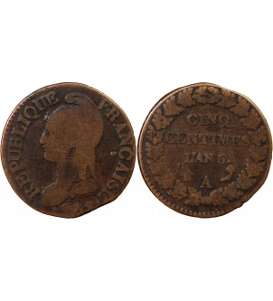 DUPRÉ - 5 CENTIMES AN 5 A PARIS 2