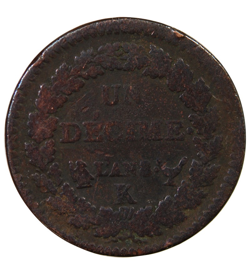 DUPRÉ - DECIME AN 8 K BORDEAUX