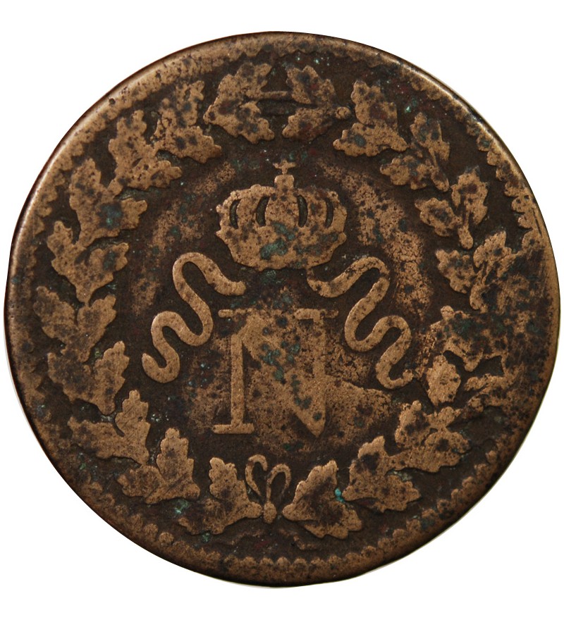 BLOCUS DE STRASBOURG, NAPOLEON Ier - DECIME 1815. BB