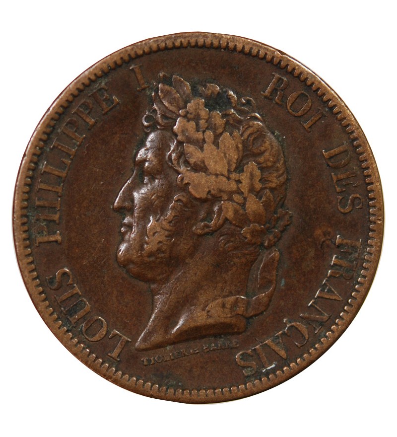 COLONIES FRANCAISES, LOUIS-PHILIPPE - 10 CENTIMES 1839 A PARIS