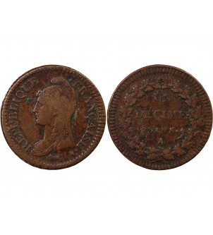 DUPRÉ - DÉCIME AN 5 A PARIS 2