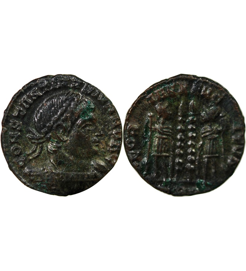 CONSTANTIN Ier - NUMMUS 332 / 333 TREVES