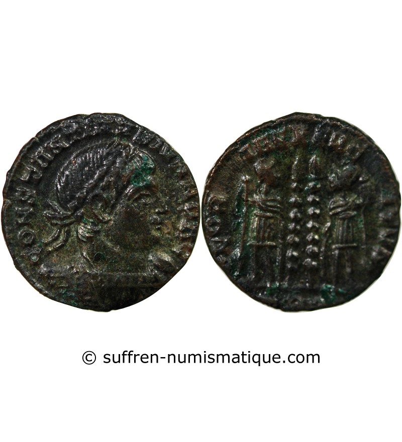 CONSTANTIN Ier - NUMMUS 332 / 333 TREVES