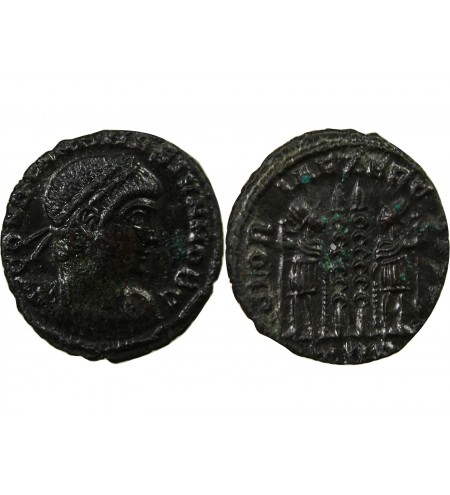 CONSTANTIN Ier - NUMMUS 332 / 333 TREVES