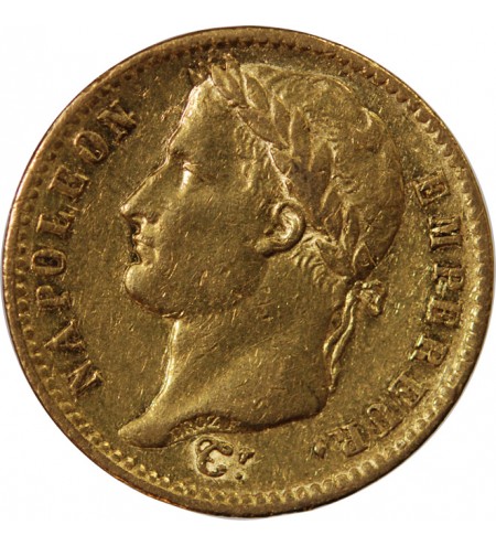 NAPOLEON Ier - 20 FRANCS OR 1813 UTRECHT