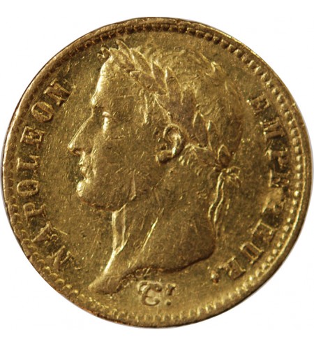 NAPOLEON Ier - 20 FRANCS OR 1813 UTRECHT