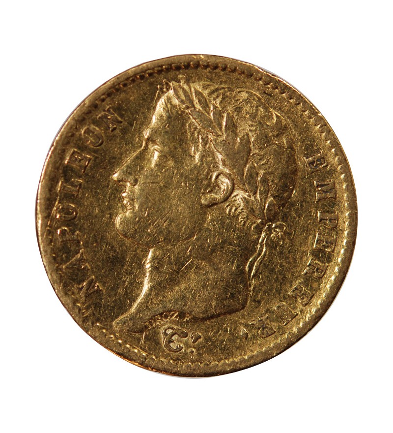 NAPOLEON Ier - 20 FRANCS OR 1813 UTRECHT