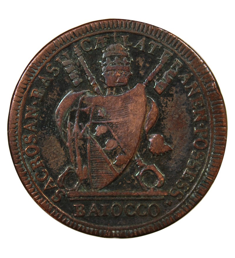 VATICAN, PIE VII - BAIOCCO 1801