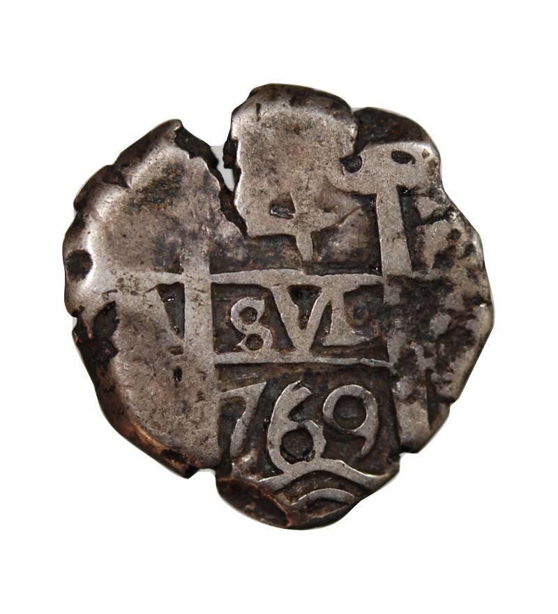 BOLIVIE, CHARLES III - 4 REALES ARGENT 1769