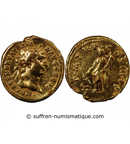 TRAJAN - AUREUS OR ROME﻿ 100 ROME