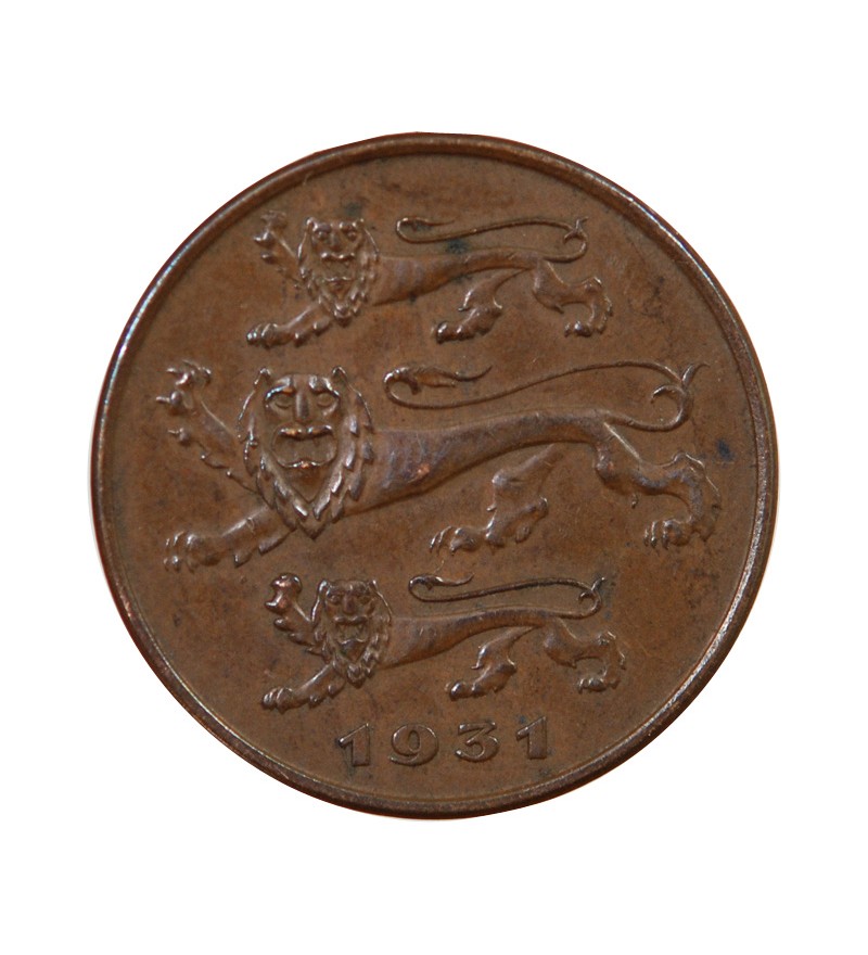 ESTONIE - 5 SENTI 1931