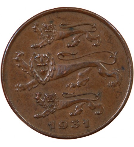 ESTONIE - 5 SENTI 1931