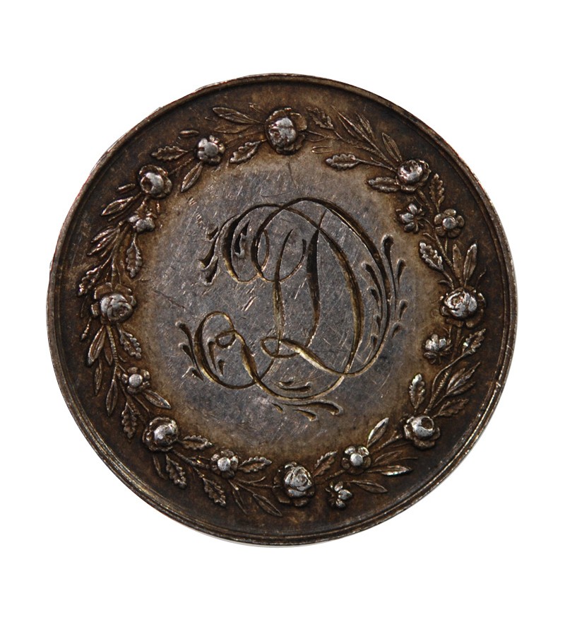 MARIAGE, MARIAGE CHRETIEN - MEDAILLE ARGENT inscrite en 1866