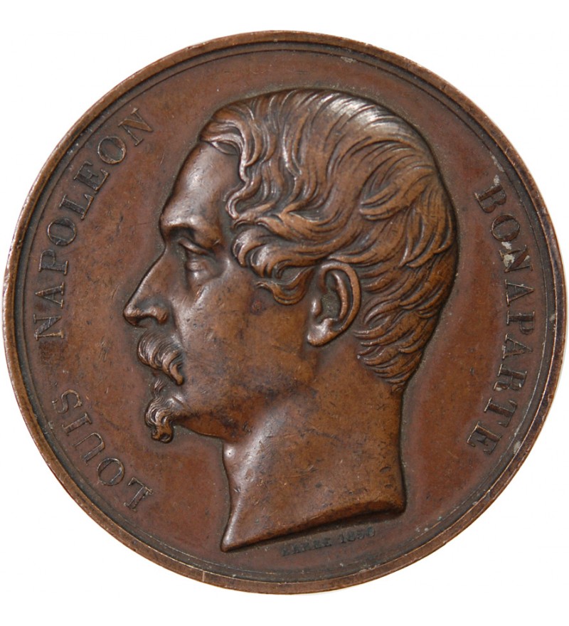 LOUIS-NAPOLEON BONAPARTE - MÉDAILLE CUIVRE - ELECTION DE 1848