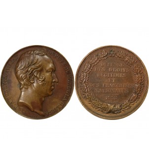 AVOCAT PIERRE-ANTOINE BERRYER - MÉDAILLE CUIVRE 1832 2