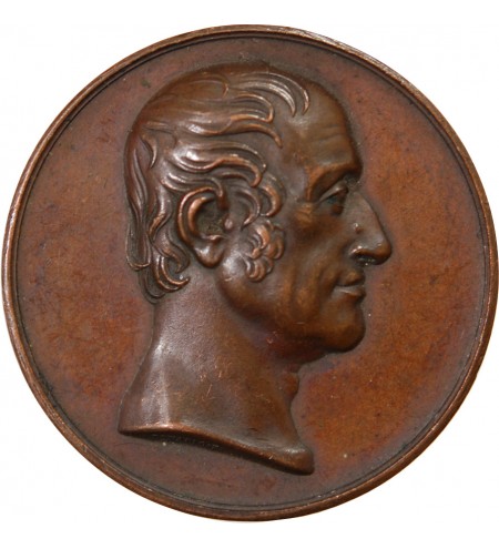 GRANDE-BRETAGNE, EARL OF BRIDGEWATER - MEDAILLE CUIVRE