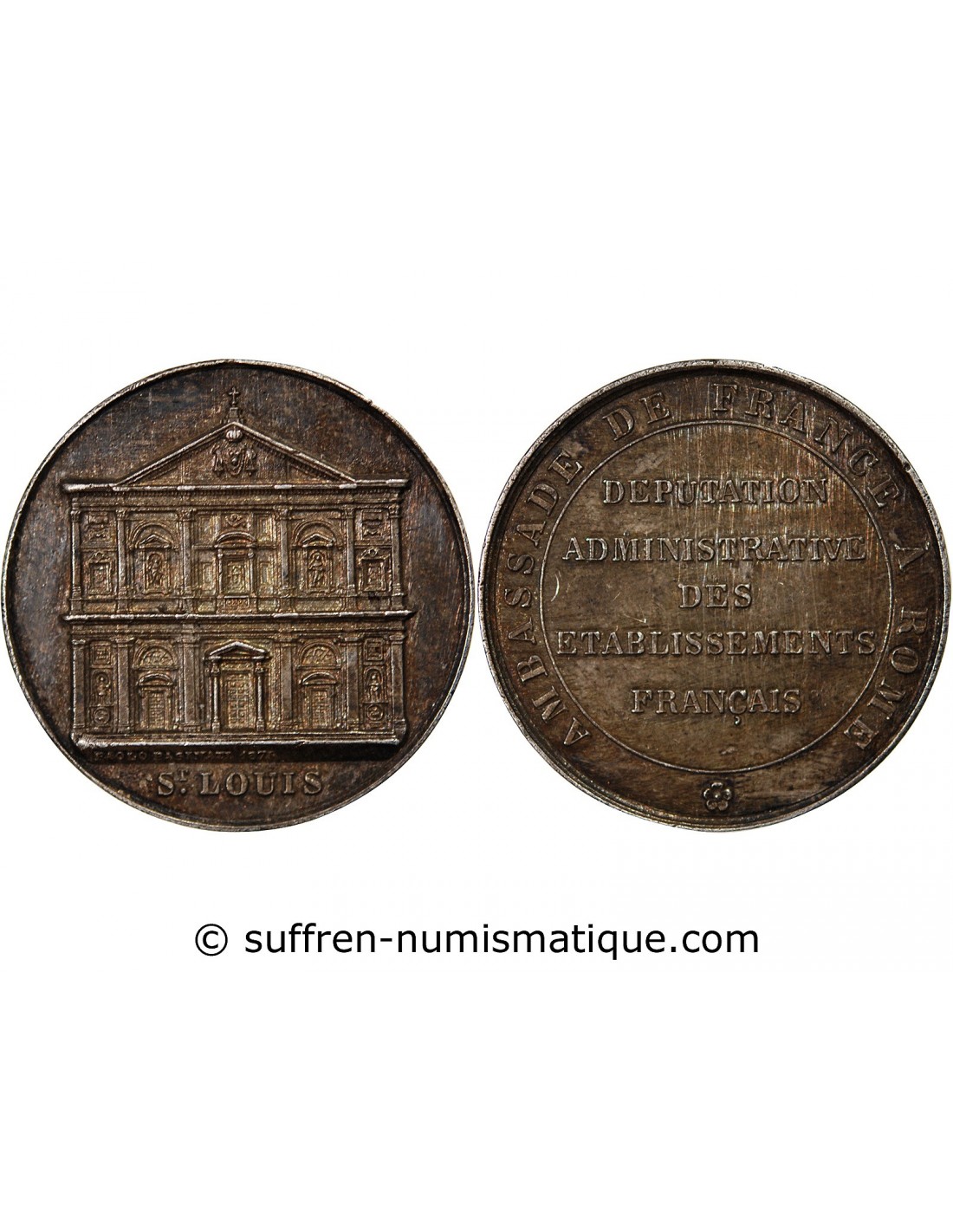 AMBASSADE DE FRANCE A ROME JETON