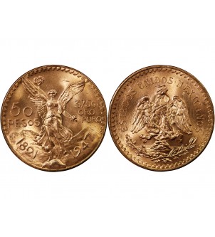 MEXIQUE - 50 PESOS OR 1947 2