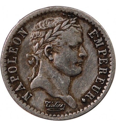 NAPOLEON Ier﻿ - 1/2 FRANC ARGENT 1809 A PARIS