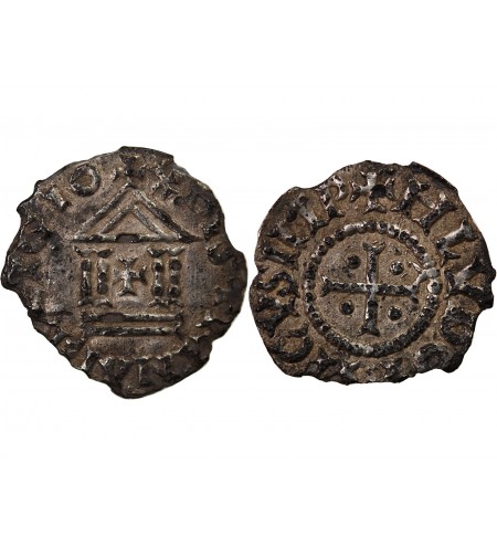 LOUIS Ier LE PIEUX - DENIER ARGENT 822 / 840