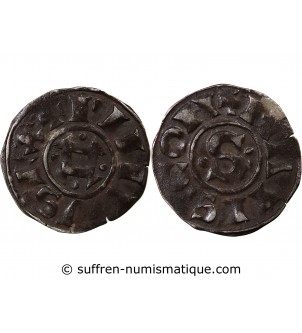 MACON, PHILIPPE Ier - DENIER ARGENT 1060 / 1108