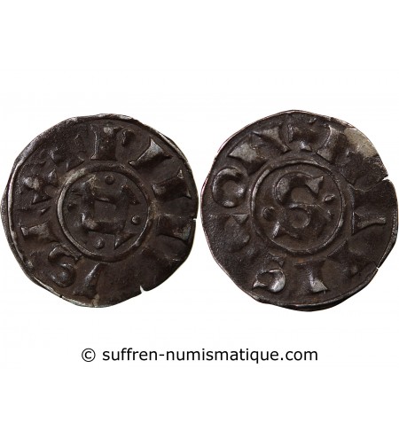 MACON, PHILIPPE Ier - DENIER ARGENT 1060 / 1108