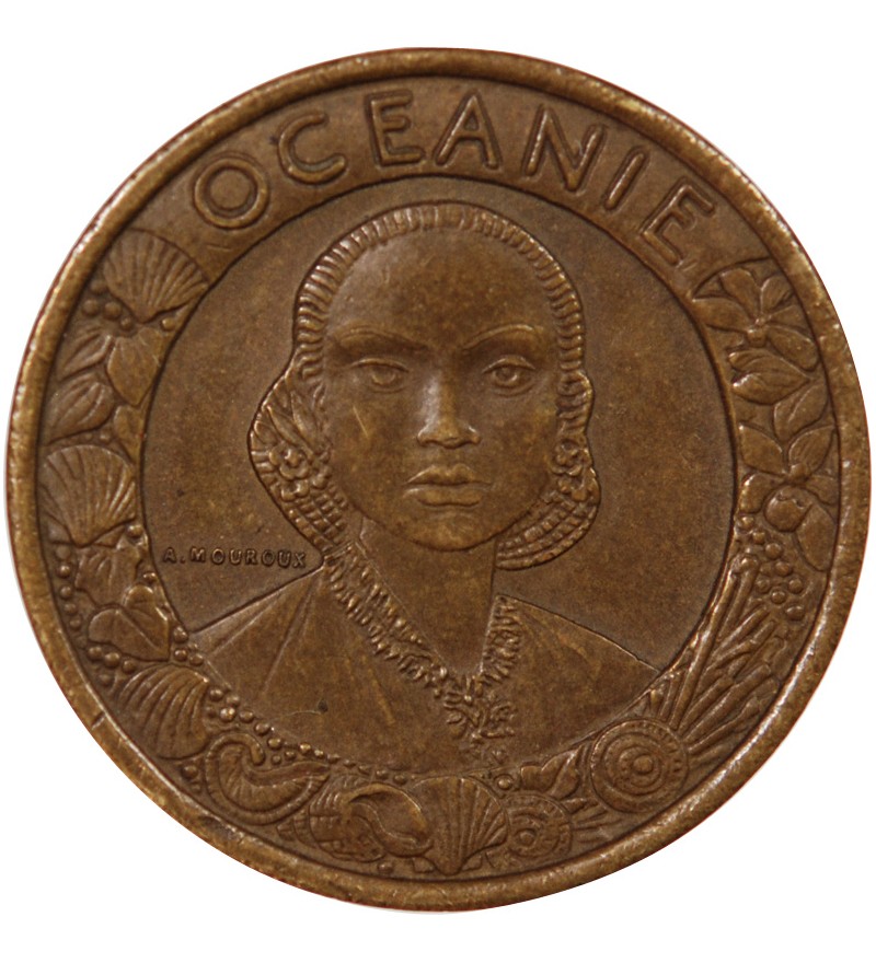 EXPOSITION COLONIALE, OCEANIE - MEDAILLE LAITON 1931