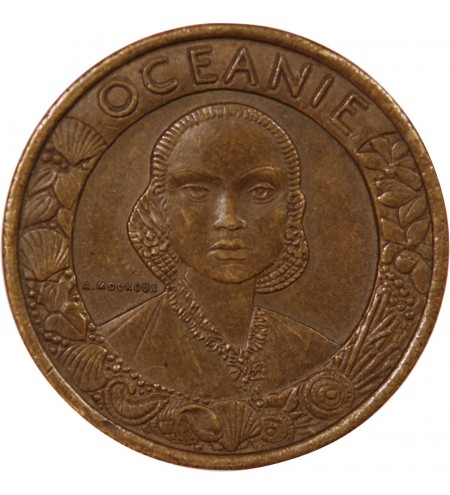 EXPOSITION COLONIALE, OCEANIE - MEDAILLE LAITON 1931